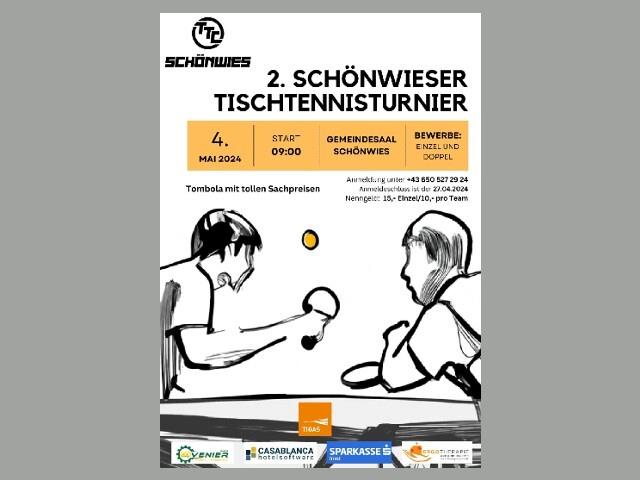 2. Schönwieser Tischtennisturnier - Tischtennisclub Schönwies
